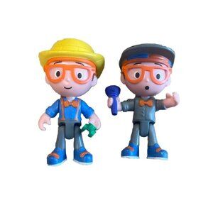 Blippi Bendable Figures  2 Ea Zag toys 2020 poseable 3” Ball Pit Surprise